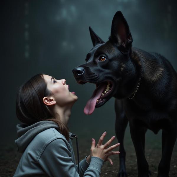 犬に襲われる夢の解釈