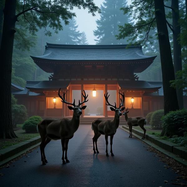 春日大社の鹿と夢