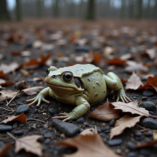 死んでいるカエルの夢