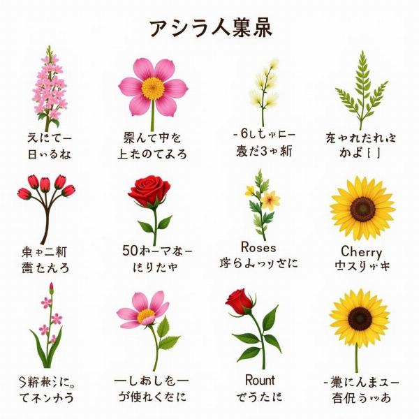 夢分析における花の種類の重要性