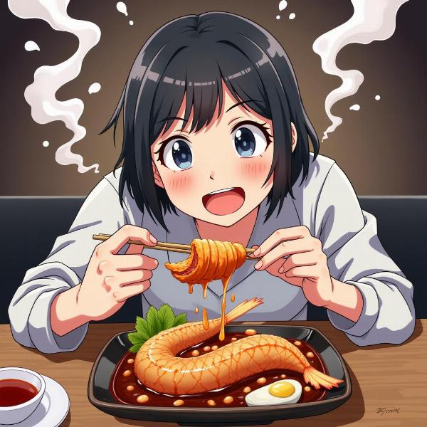 元気いっぱいのうなぎを食べる夢