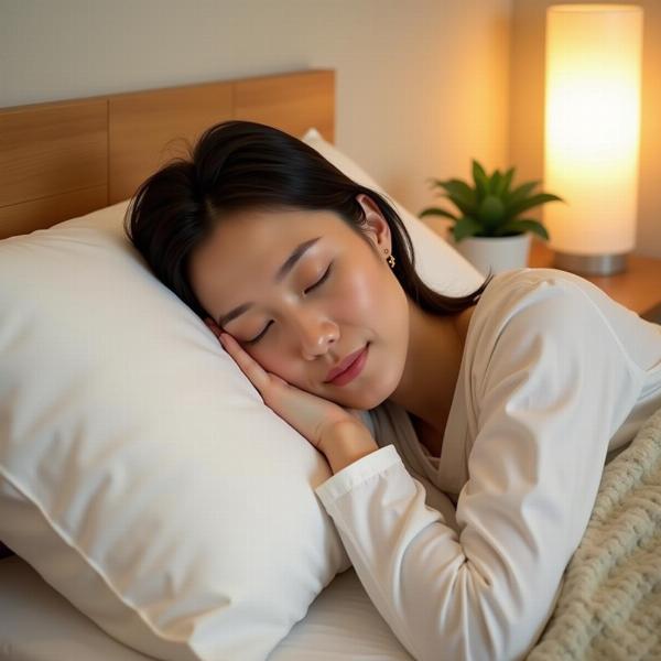 御器所 夢の蔵で心地よく眠る女性