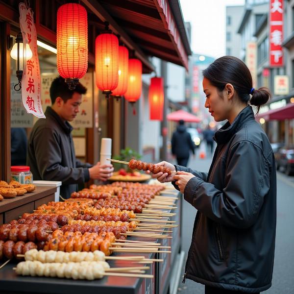 夢で焼き鳥を買う