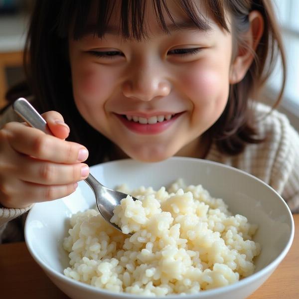 ご飯に髪の毛の夢：吉夢の場合