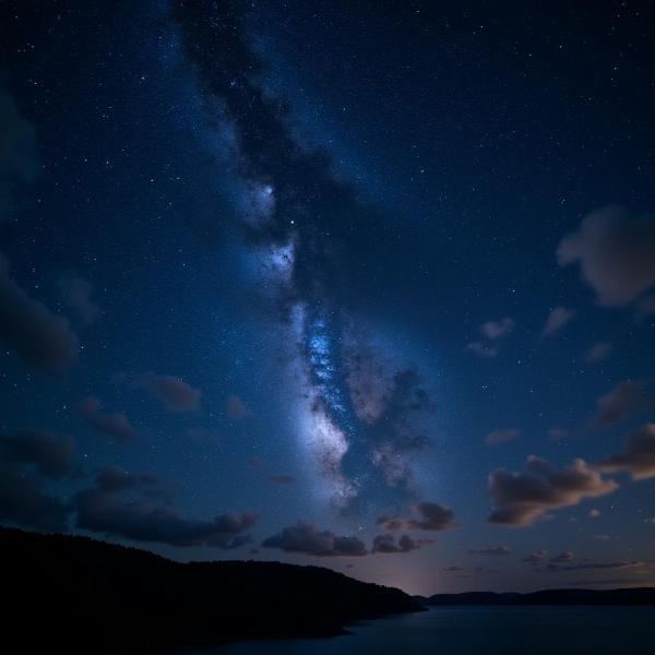 銀河の夢と希望：佐世保の夜空に輝く希望の星