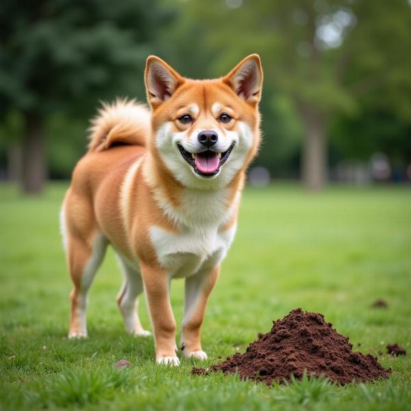 犬のフンの夢と幸福感